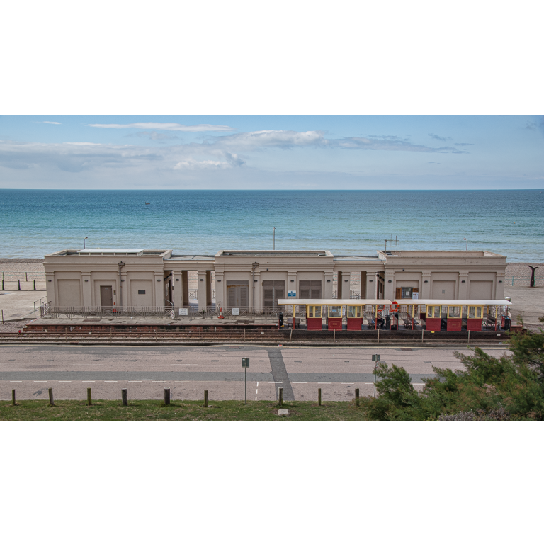Le petit train, Brighton, Angleterre, 2008