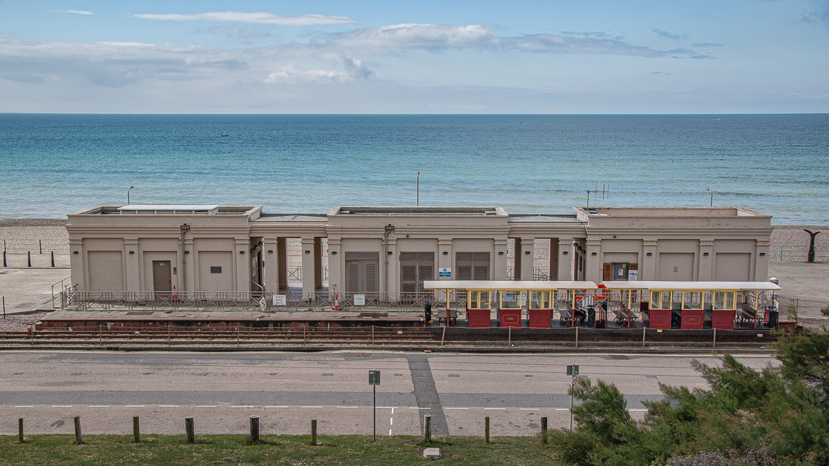Le petit train, Brighton, Angleterre, 2008