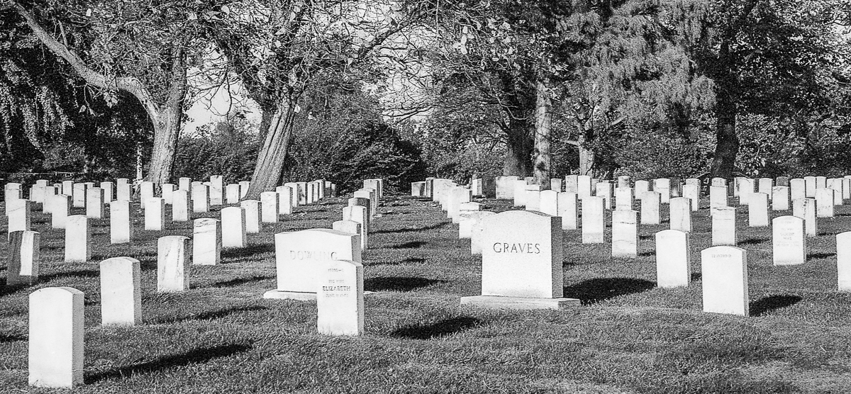 Graves, cimetière d’Arlington, Etats-Unis, 1995